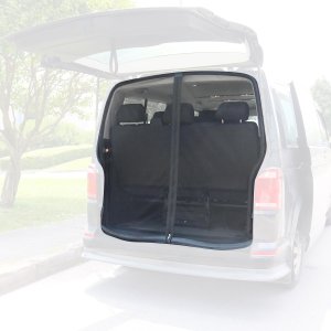 Mercedes Sprinter Mosquito Net - Omac - Barn Door Polyester w/Magnet - Black - '11-'18
